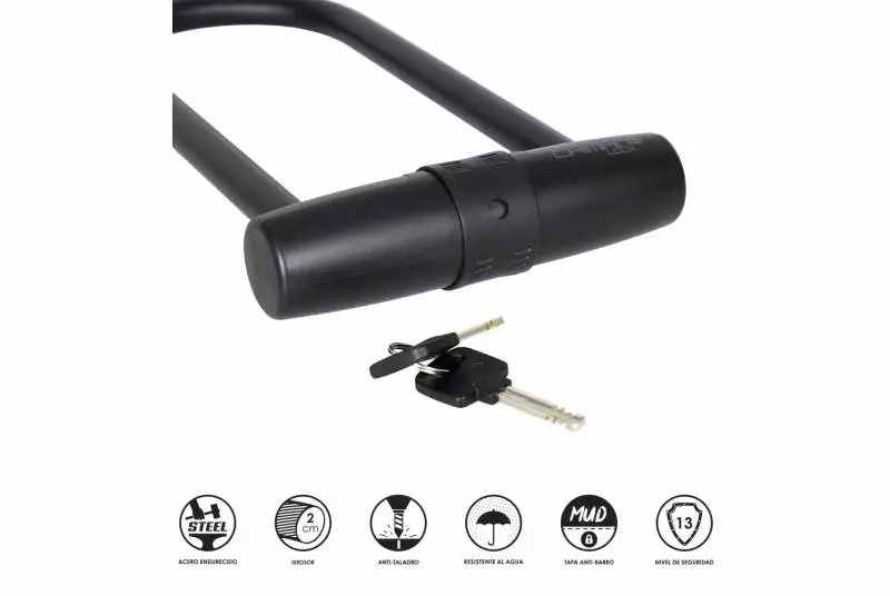 Candado Eltin En U Caiman Lock 170 X 320 Con Sujeci贸n - Imagen 3