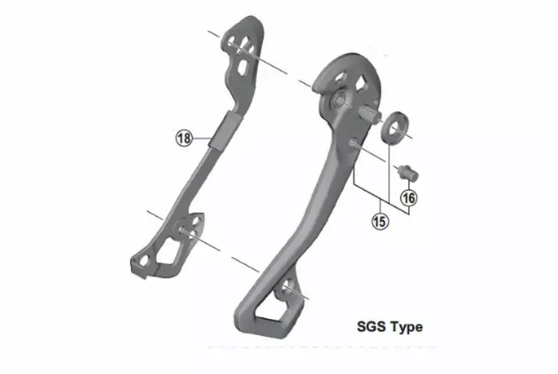 Portapoleas Shimano XTR RD-M980 - Imagen 2