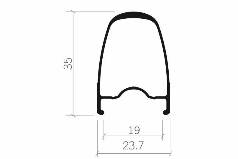 Ruedas Vision Team 35 Disc TLR - Imagen 3