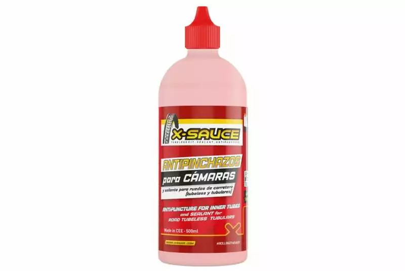 Sellante Antipinchazos X-Sauce Cámaras/Tubulares/Tubeless Carretera