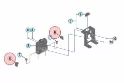 Tapón Shimano Para BM-E8020